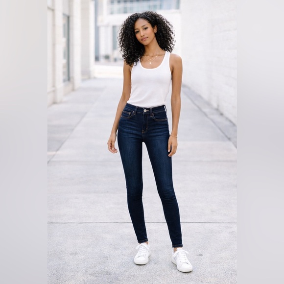 Size 6 | American Eagle High Rise Jegging – Dark Wash Stretch Denim - Picture 11 of 13